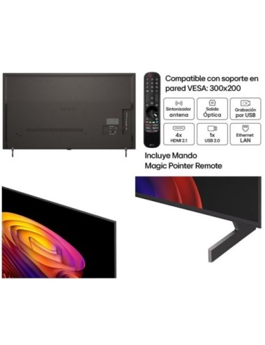 Televisor LG OLED AI B6 OLED55B6ELC 55'/ Ultra HD 4K/ Smart TV/ WiFi