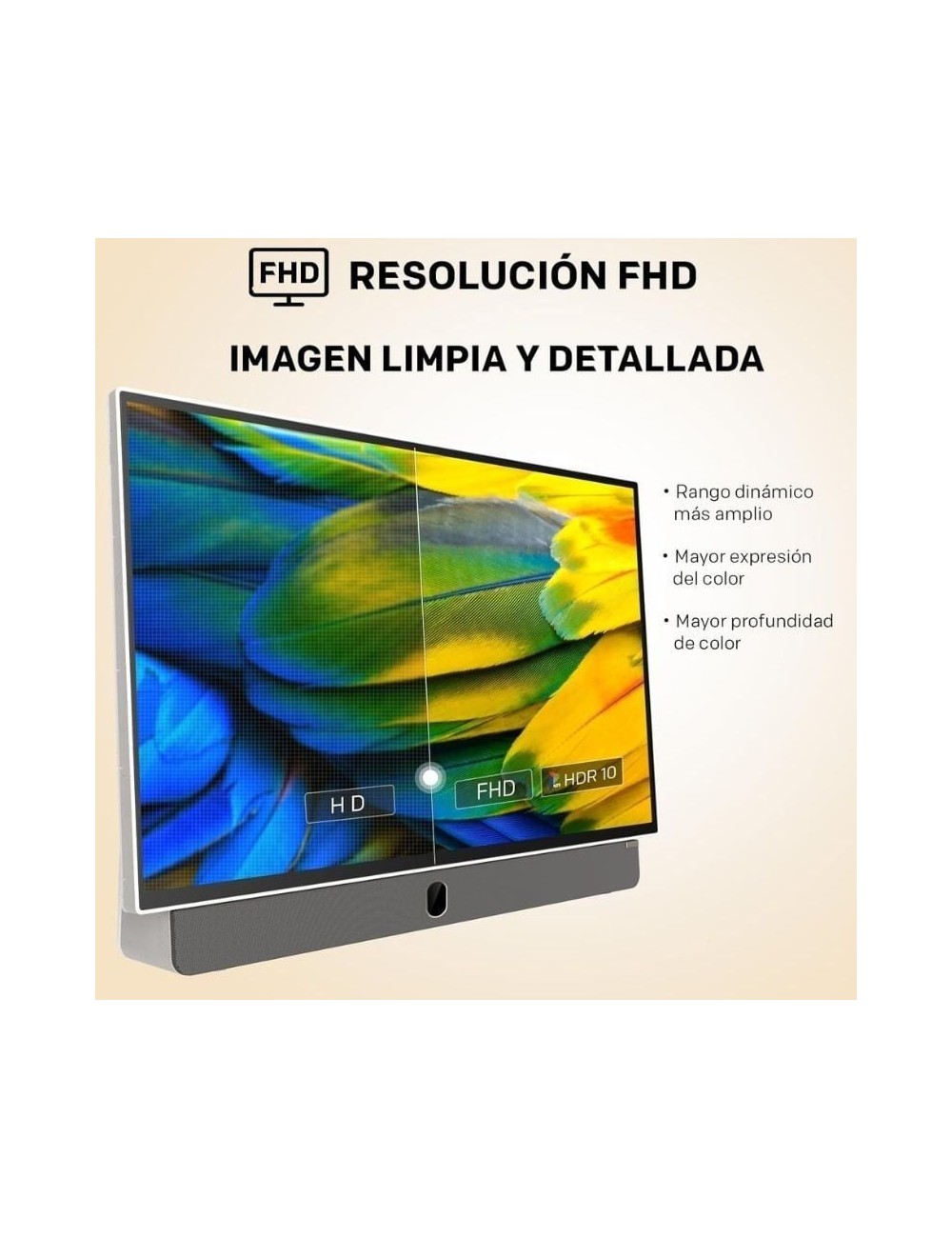 Televisor Portable Metz 24MPE7000Z 24'/ Full HD/ Smart TV/ WiFi
