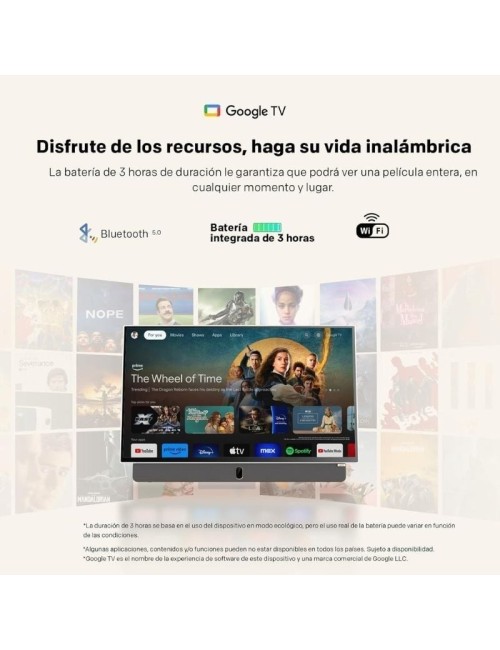 Televisor Portable Metz 24MPE7000Z 24'/ Full HD/ Smart TV/ WiFi