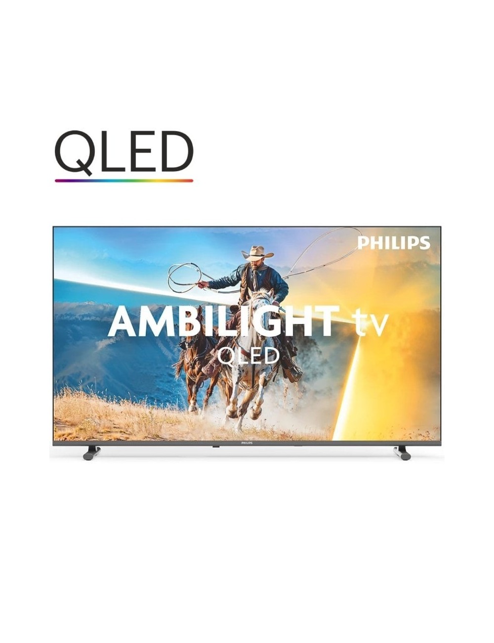 Televisor Philips QLED 40PQS6901 40'/ Full HD/ Ambilight/ Smart TV/ WiFi
