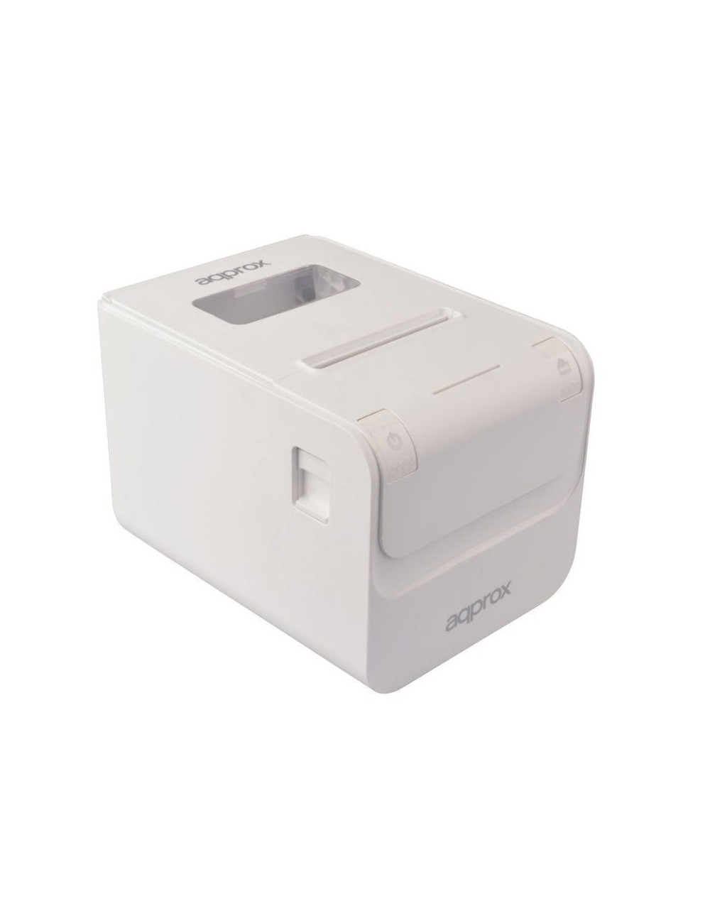Impresora de Tickets Approx appPOS80AMUSEWH/ Térmica/ Ancho papel 80mm/ USB-RS232-Ethernet/ Blanca
