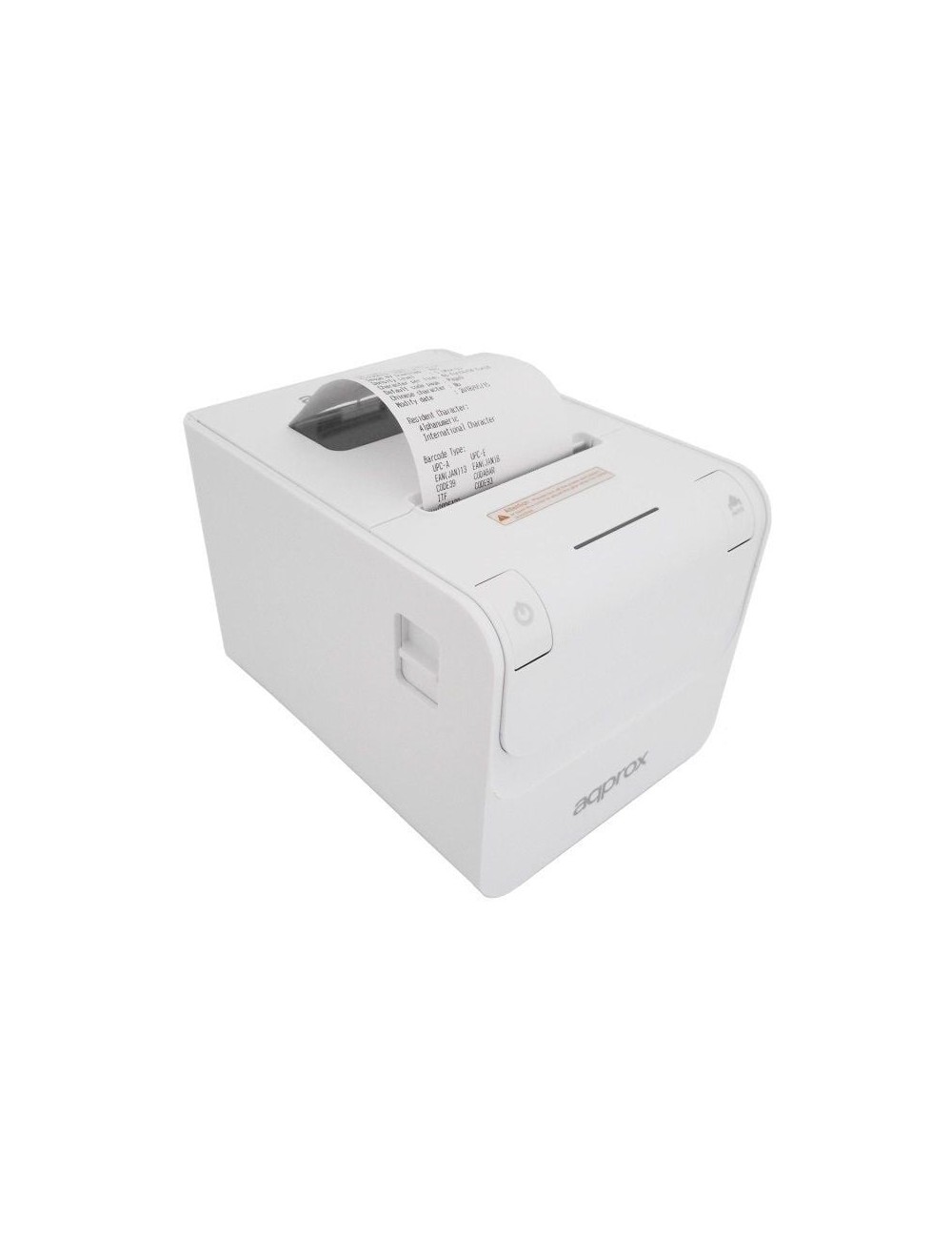 Impresora de Tickets Approx appPOS80AMUSEWH/ Térmica/ Ancho papel 80mm/ USB-RS232-Ethernet/ Blanca