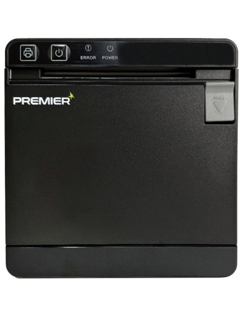 Impresora de Tickets Premier ITP-Front II/ Térmica/ Ancho papel 80mm/ USB-Ethernet/ Negra