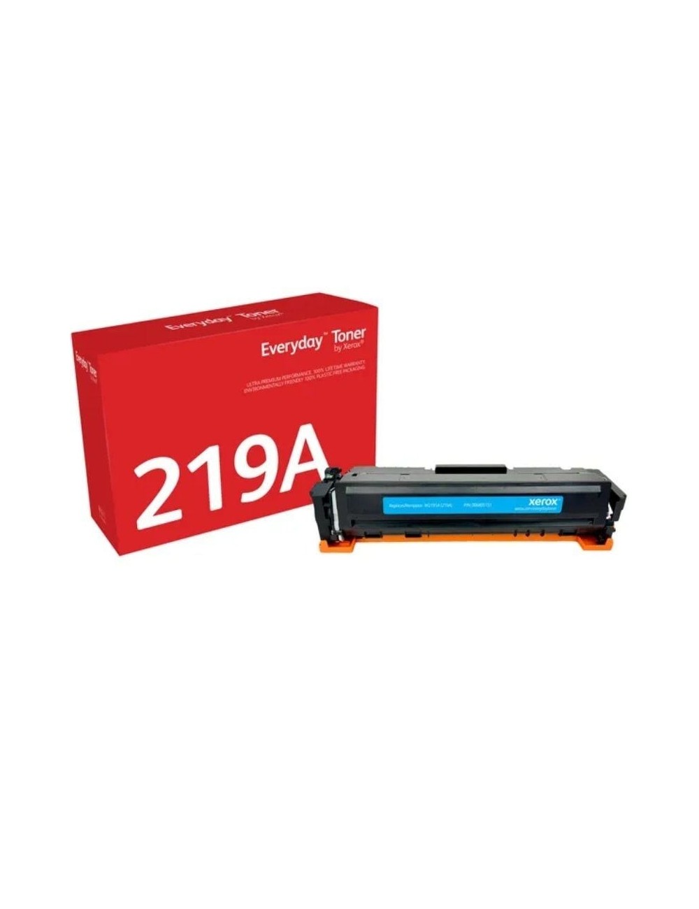 Tóner compatible Xerox 006R05151 compatible con HP W2191A/ 1200 páginas/ Cian