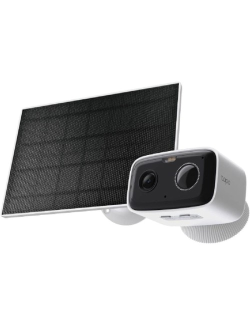 Cámara de Videovigilancia TP-Link Tapo TC80 KIT/ Visión Nocturna/ Control desde APP/ Incluye Panel Solar