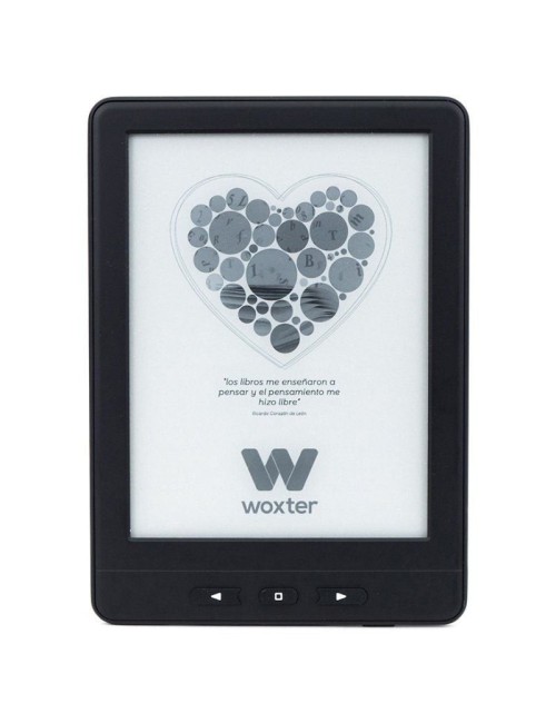 Libro Electrónico Ebook Woxter Scriba Paperlight TP/ 6' tactil retroiluminado Tinta Electrónica/ Negro