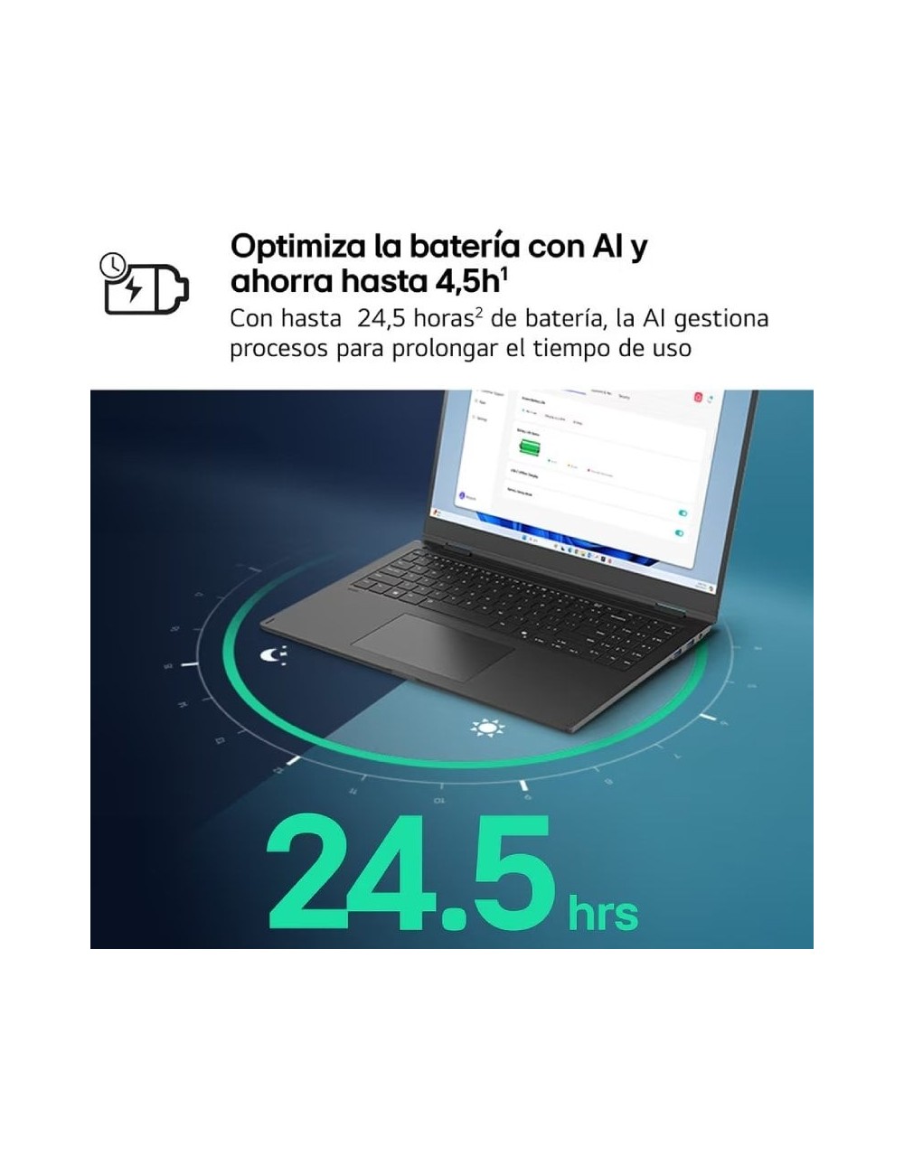 Portátil LG Gram 17ZD90TL-G.AX85BN Intel Core Ultra 7-258V/ 32GB/ 512GB SSD/ 17'/ Sin Sistema Operativo