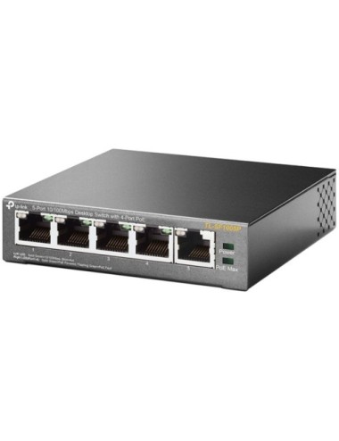 Switch TP-Link TL-SF1005P 5 Puertos/ RJ-45 10/100 PoE