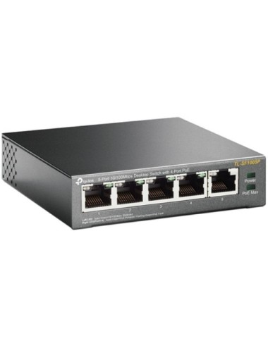 Switch TP-Link TL-SF1005P 5 Puertos/ RJ-45 10/100 PoE
