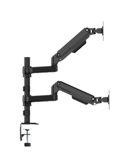 Soporte de Mesa con Contrapeso para 2 Monitores Aisens DT32TSR-453/ Giratorio/ Inclinable/ hasta 9kg