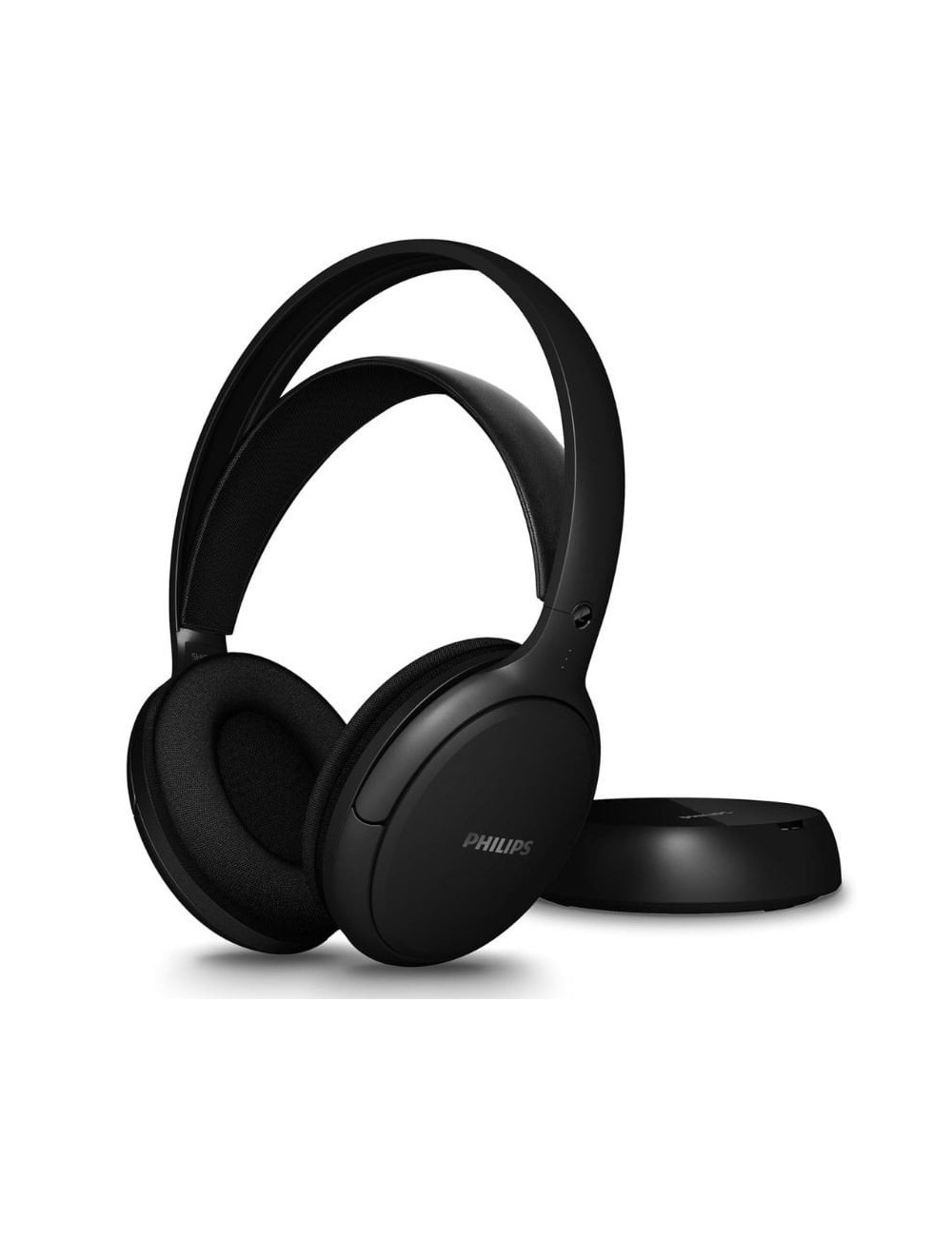 Auriculares Inalámbricos Philips SHC5200M2/ Jack 3.5/ Negros