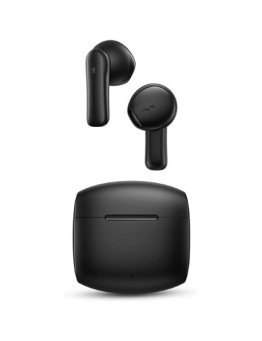 Auriculares Bluetooth SPC Ether 3 Buds con estuche de carga/ Autonomía 8h/ Negros