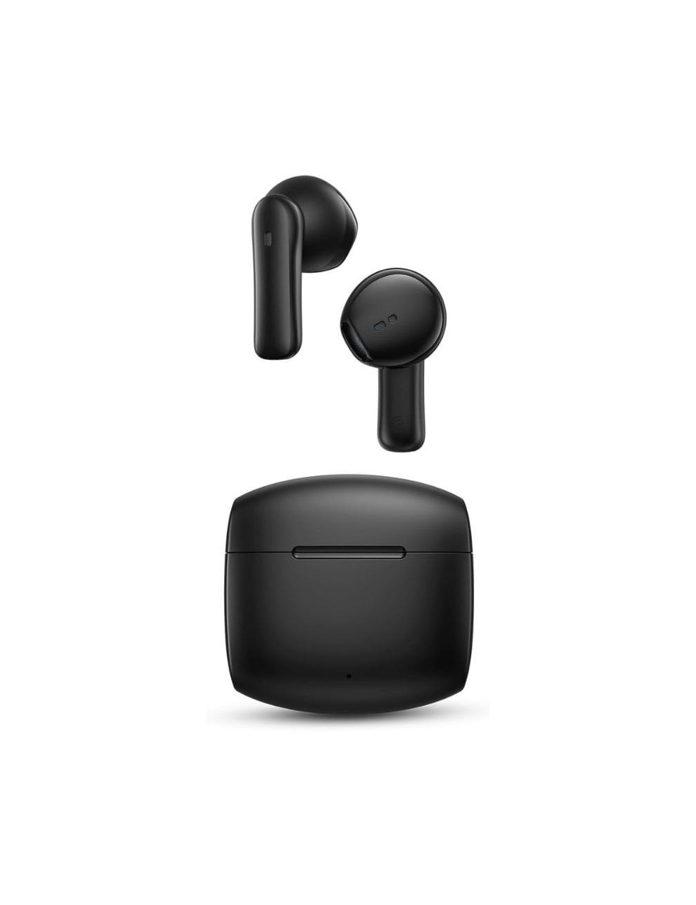 Auriculares Bluetooth SPC Ether 3 Buds con estuche de carga/ Autonomía 8h/ Negros