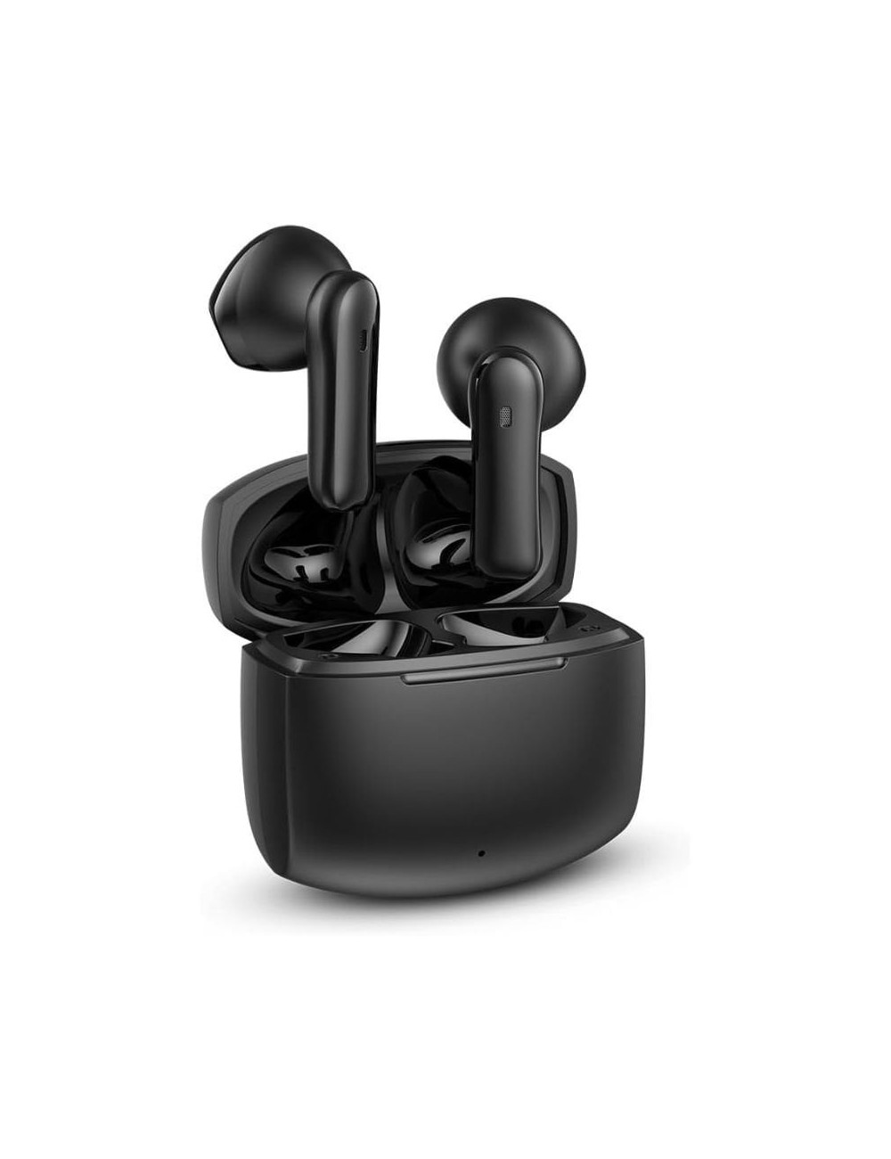 Auriculares Bluetooth SPC Ether 3 Buds con estuche de carga/ Autonomía 8h/ Negros