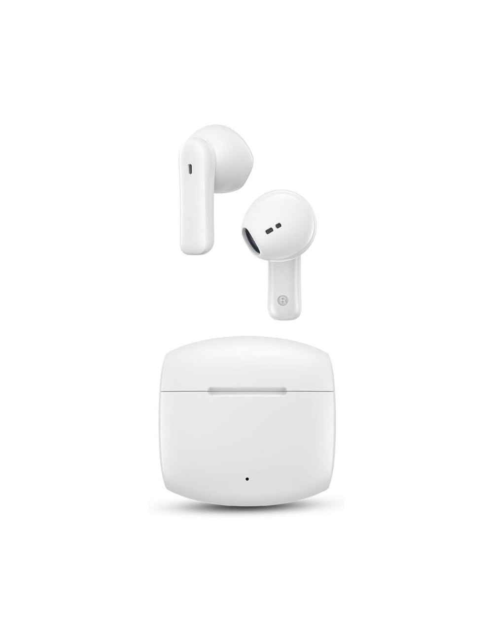 Auriculares Bluetooth SPC Ether 3 Buds con estuche de carga/ Autonomía 8h/ Blancos