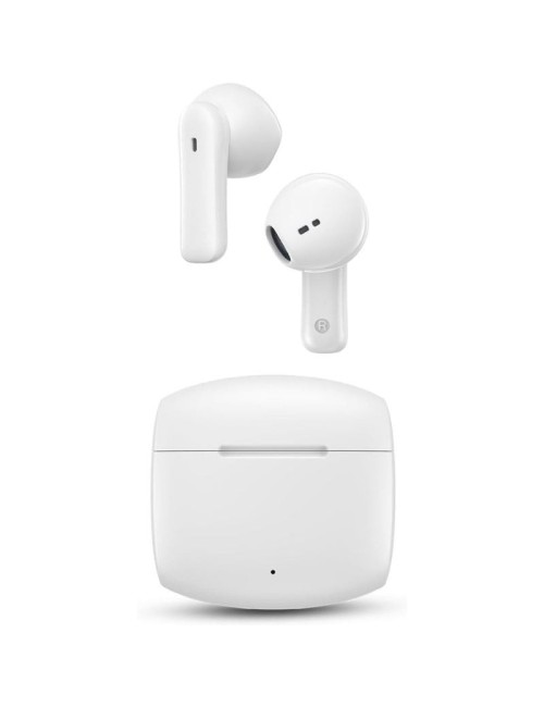 Auriculares Bluetooth SPC Ether 3 Buds con estuche de carga/ Autonomía 8h/ Blancos