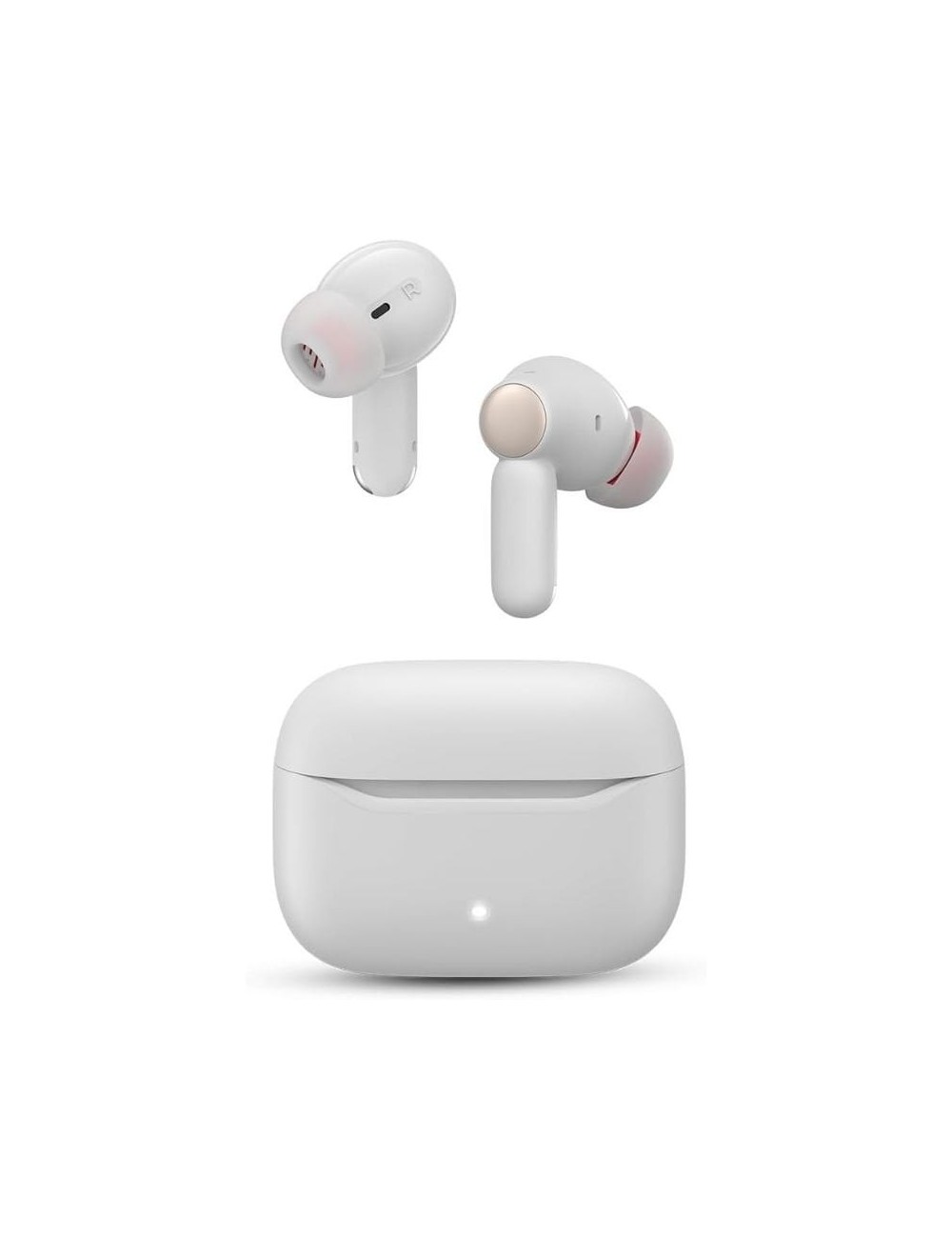 Auriculares Bluetooth SPC Ether 3 Pro con estuche de carga/ Autonomía 8h/ Blanco