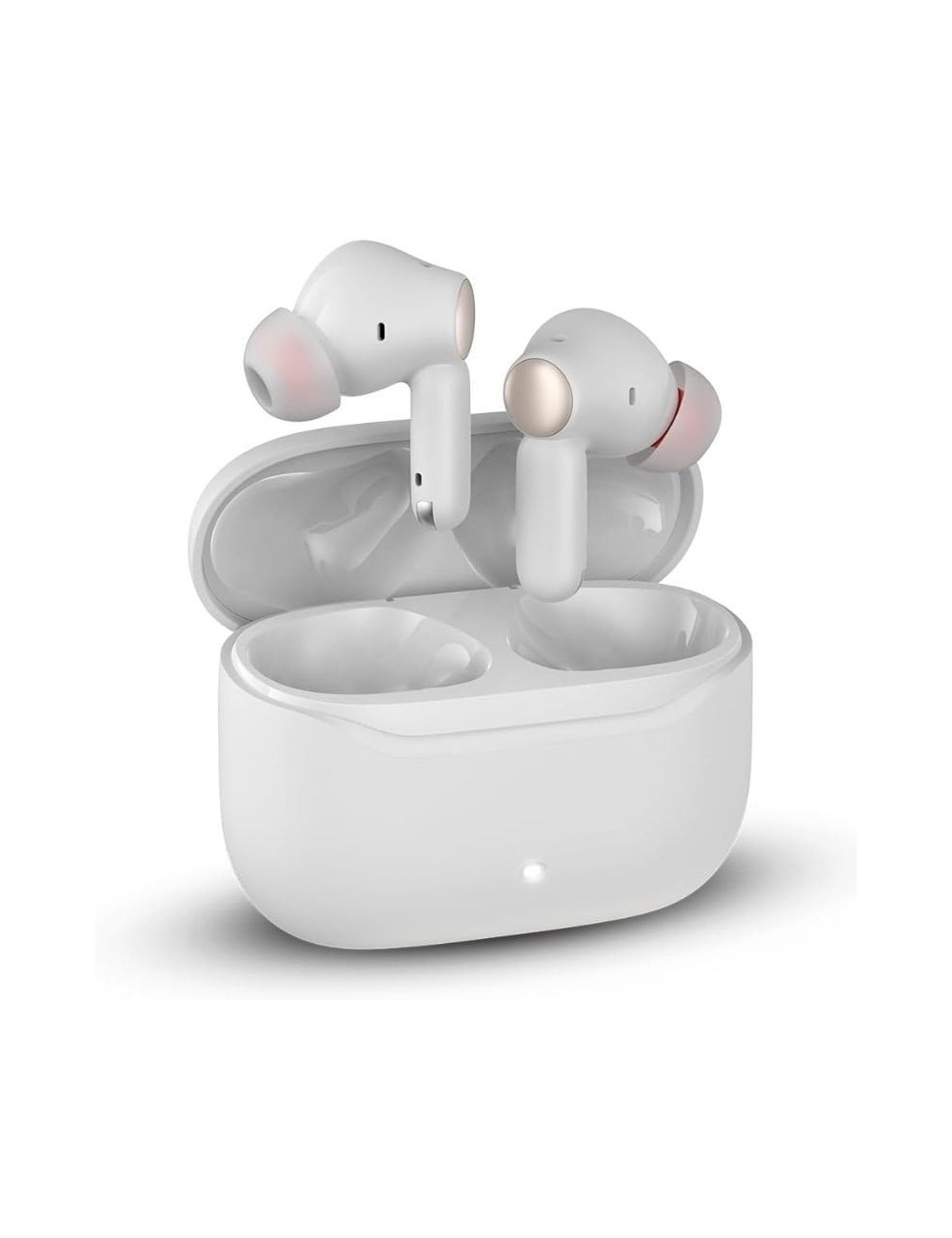 Auriculares Bluetooth SPC Ether 3 Pro con estuche de carga/ Autonomía 8h/ Blanco