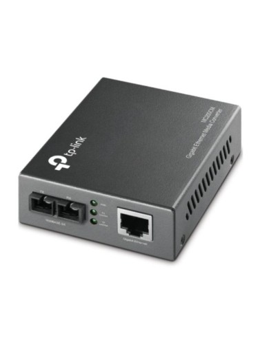 Conversor de Medios Gigabit TP-Link MC200CM V2/ 1 Puerto/ RJ-45 10/100/1000