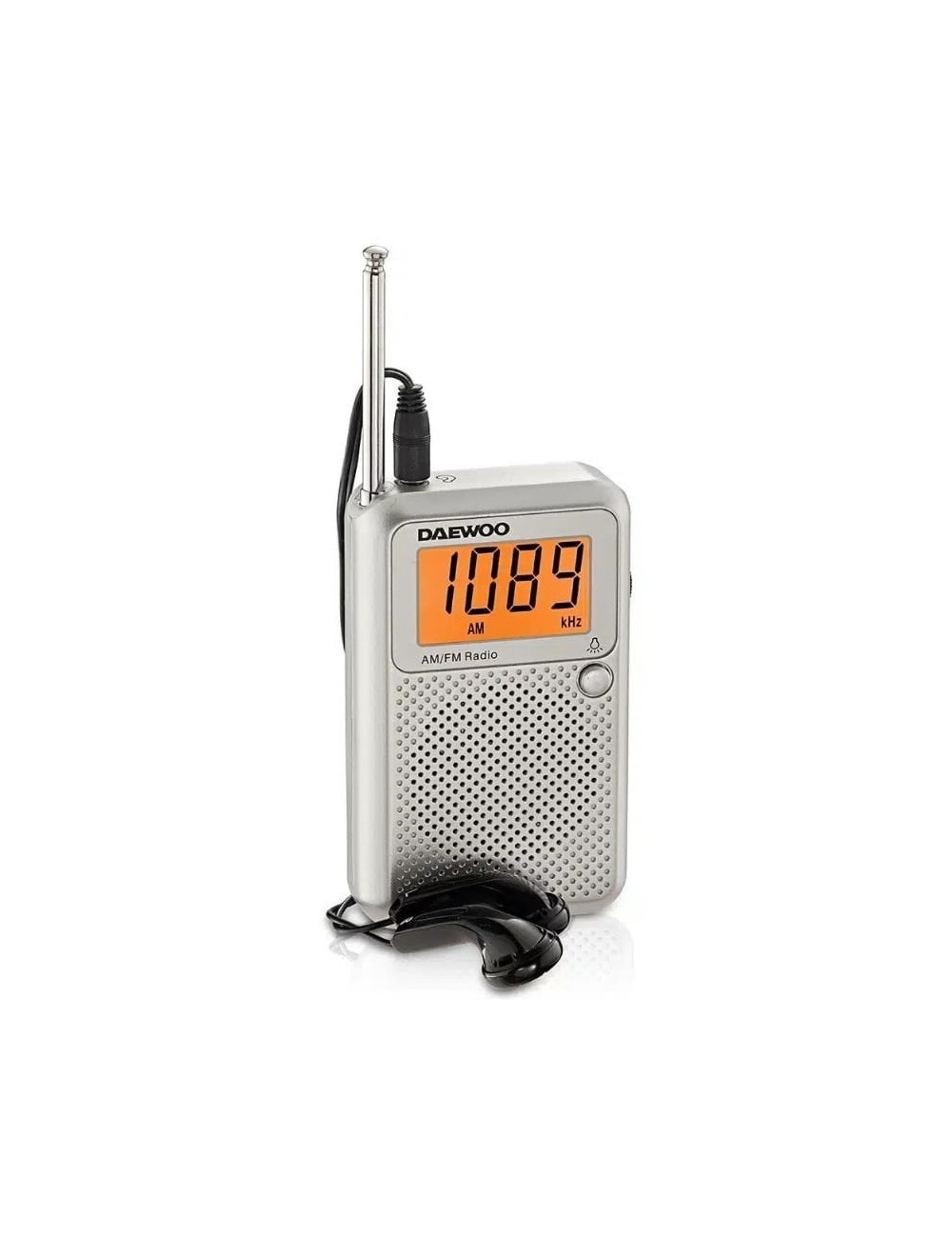 Radio Portátil Daewoo DW1115/ Gris