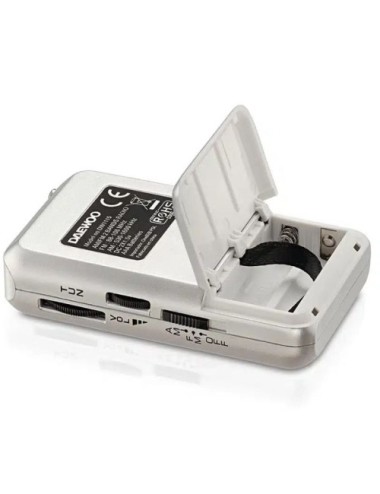 Radio Portátil Daewoo DW1115/ Gris