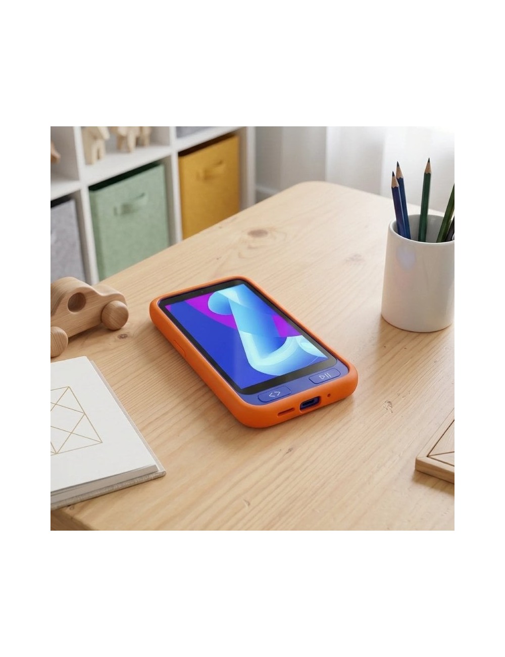 Funda Silicona + Protector de Pantalla de Cristal Templado SPC Wuum One Protection Pack 4354P/ Compatible con SPC Wuum One/ Nara