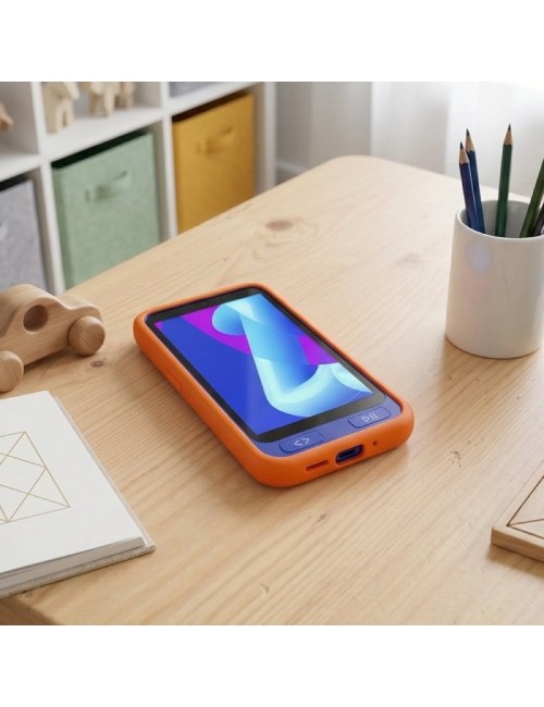 Funda Silicona + Protector de Pantalla de Cristal Templado SPC Wuum One Protection Pack 4354P/ Compatible con SPC Wuum One/ Nara