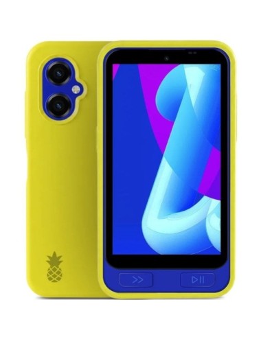 Funda Silicona + Protector de Pantalla de Cristal Templado SPC Wuum One Protection Pack 4354Y/ Compatible con SPC Wuum One/ Amar