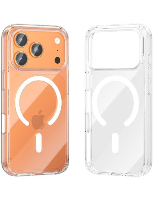 Funda Dura con Magsafe Vention Concise Impact KVBTCD-40/ Compatible con iPhone 17 Pro Max/ Transparente