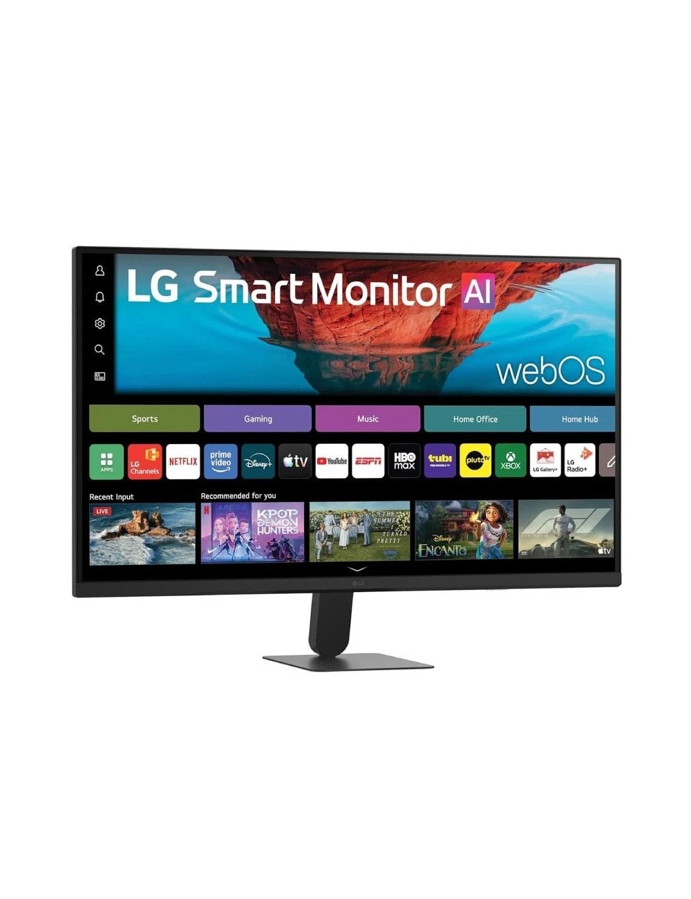 Smart Monitor LG Ultrafine 32U701SB-B 31.5'/ 4K/ Multimedia/ Smart TV/ Negro