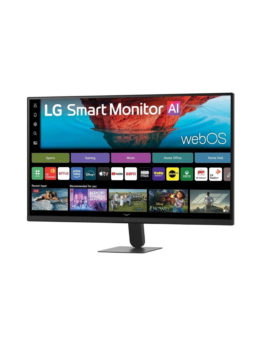 Smart Monitor LG Ultrafine 32U701SB-B 31.5'/ 4K/ Multimedia/ Smart TV/ Negro