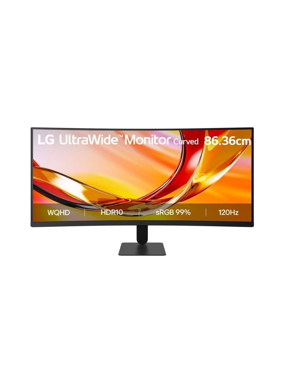 Monitor Profesional Ultrapanorámico Curvo LG 34U601B-B 34'/ WQHD/ Negro