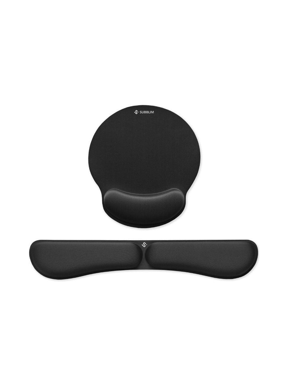 Pack de Reposamuñecas y Alfombrilla Ergonómica Subblim Ergo MemoryFlex