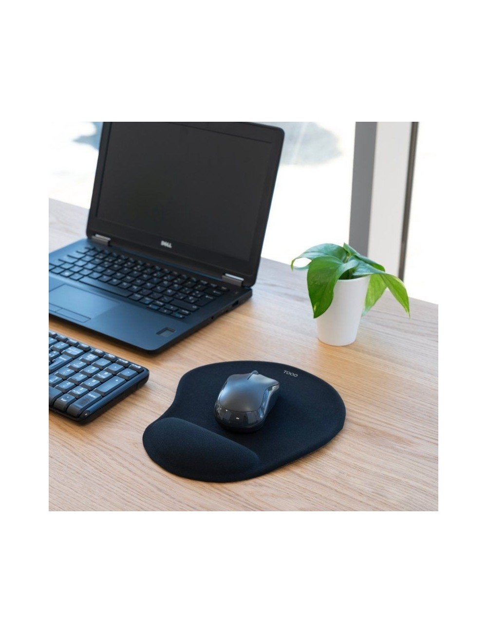 Alfombrilla Ergonómica TooQ TQMP1001-B/ 230 x 200 x 20mm