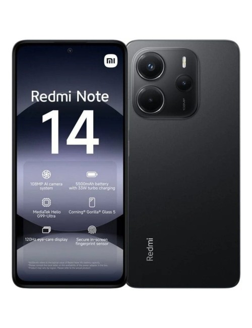Smartphone Xiaomi Redmi Note 14 6GB/ 128GB/ 6.67'/ Negro