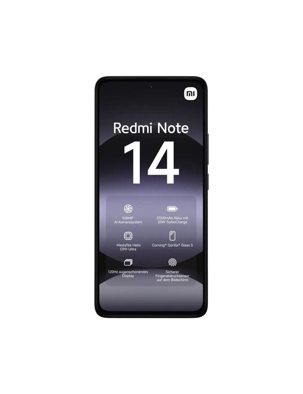 Smartphone Xiaomi Redmi Note 14 6GB/ 128GB/ 6.67'/ Negro