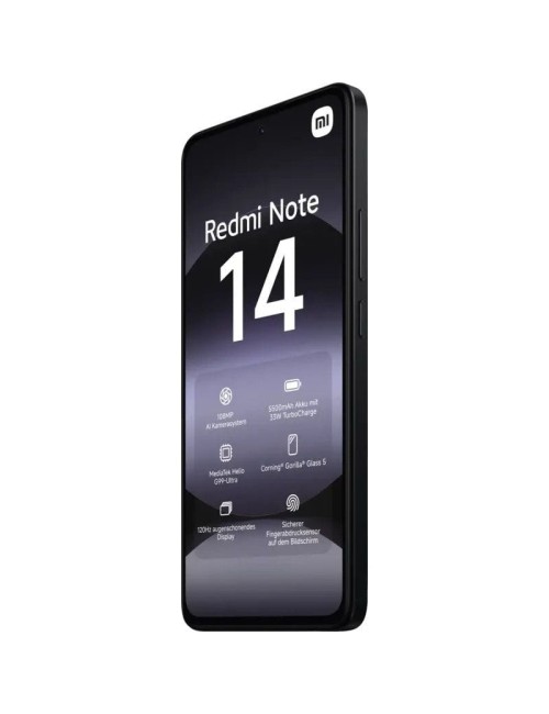 Smartphone Xiaomi Redmi Note 14 6GB/ 128GB/ 6.67'/ Negro