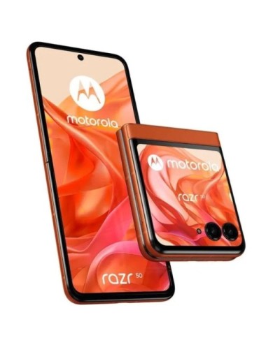 Smartphone Motorola Razr 50 8GB/ 256GB/ 6.9'/ 5G/ Naranja