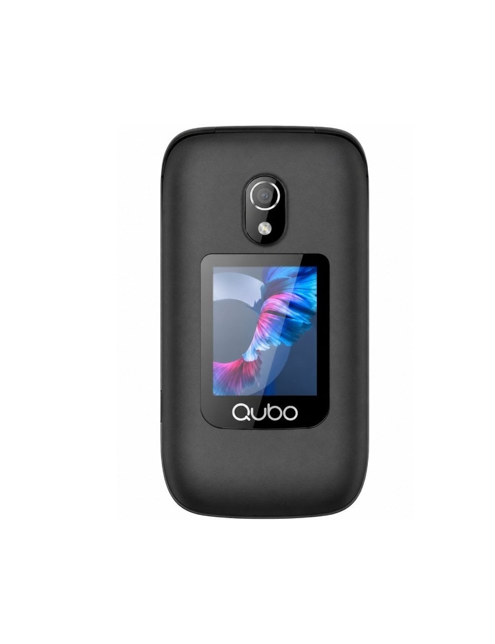 Teléfono Móvil Qubo P-221BKC 4G para Personas Mayores/ Negro