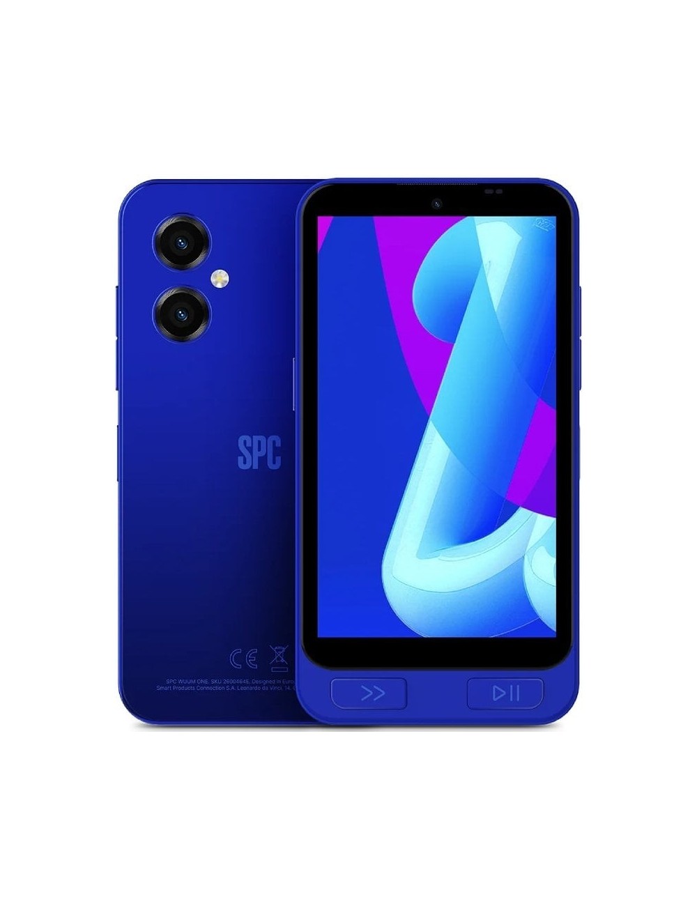 Smartphone SPC Wuum One 4GB/ 64GB/ 5'/ Azul
