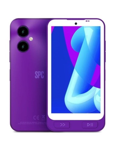 Smartphone SPC Wuum One 4GB/ 64GB/ 5'/ Púrpura