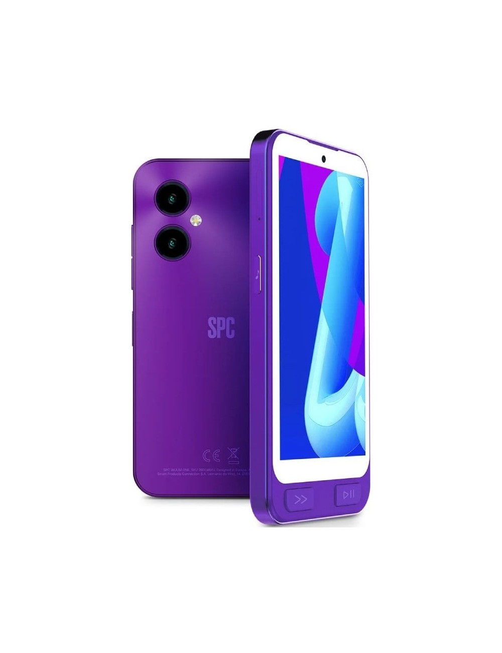 Smartphone SPC Wuum One 4GB/ 64GB/ 5'/ Púrpura