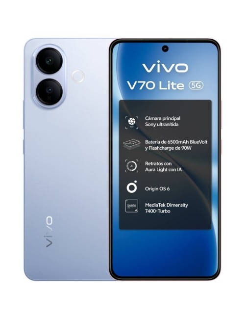 Smartphone Vivo V70 Lite 6GB/ 256GB/ 6.77'/ 5G/ Azul