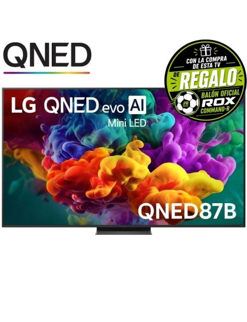 Televisor LG QNED evo AI QNED87 Mini LED 75QNED87B6A 75'/ Ultra HD 4K/ Smart TV/ WiFi