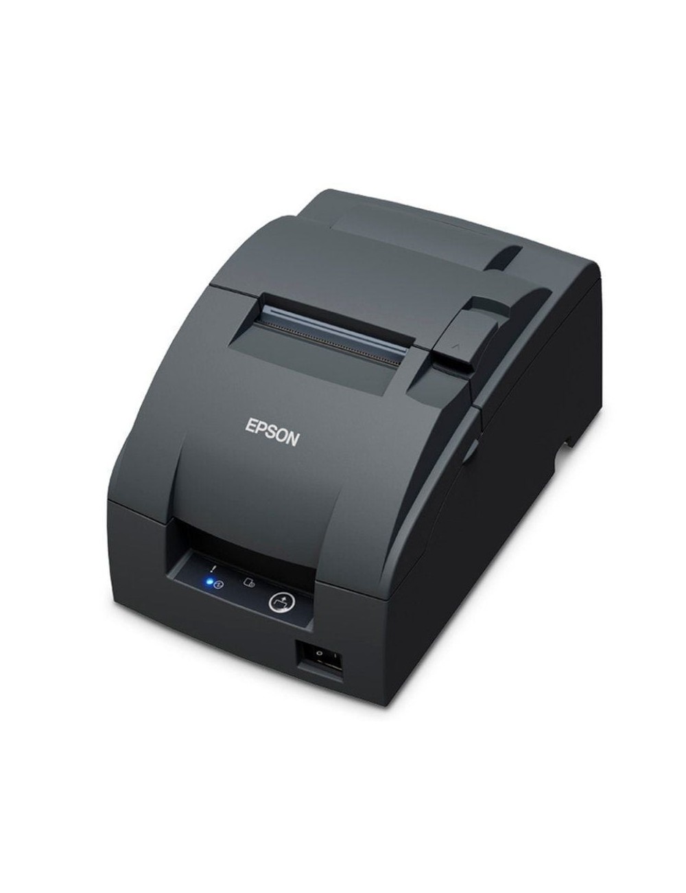 Impresora de Tickets Epson TM-U220IIB/ Ancho papel 76mm/ USB/ Negra