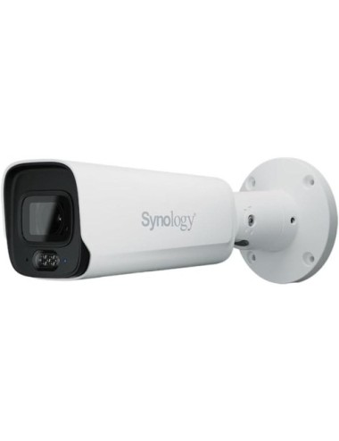 Cámara de Videovigilancia Synology BC800Z/ 137º/ Visión Nocturna/ Control desde APP