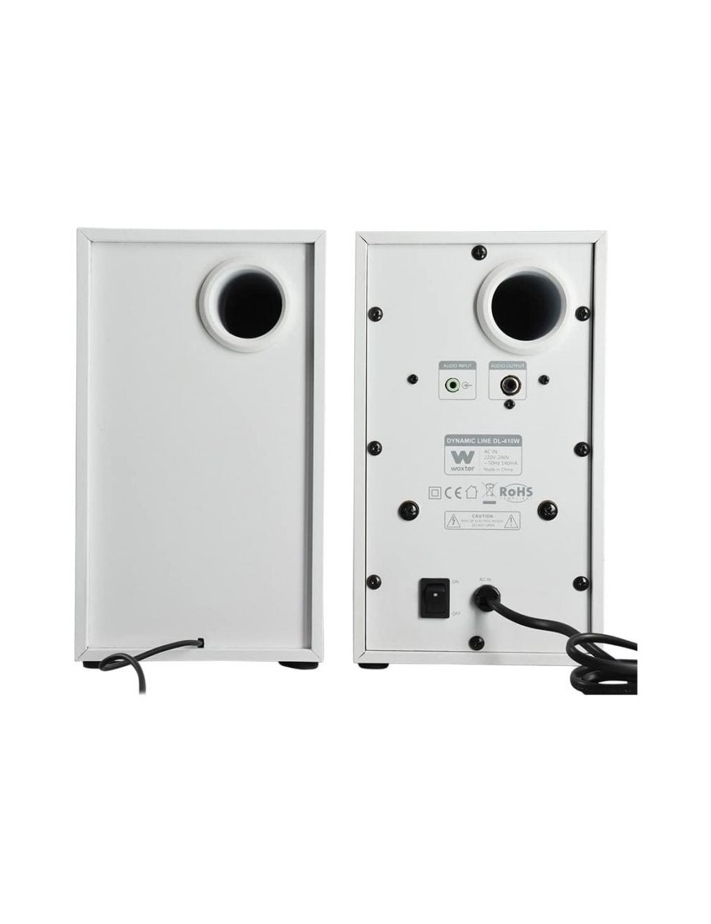 Altavoces Woxter Dynamic Line DL-410/ 150W/ 2.0/ Blanco