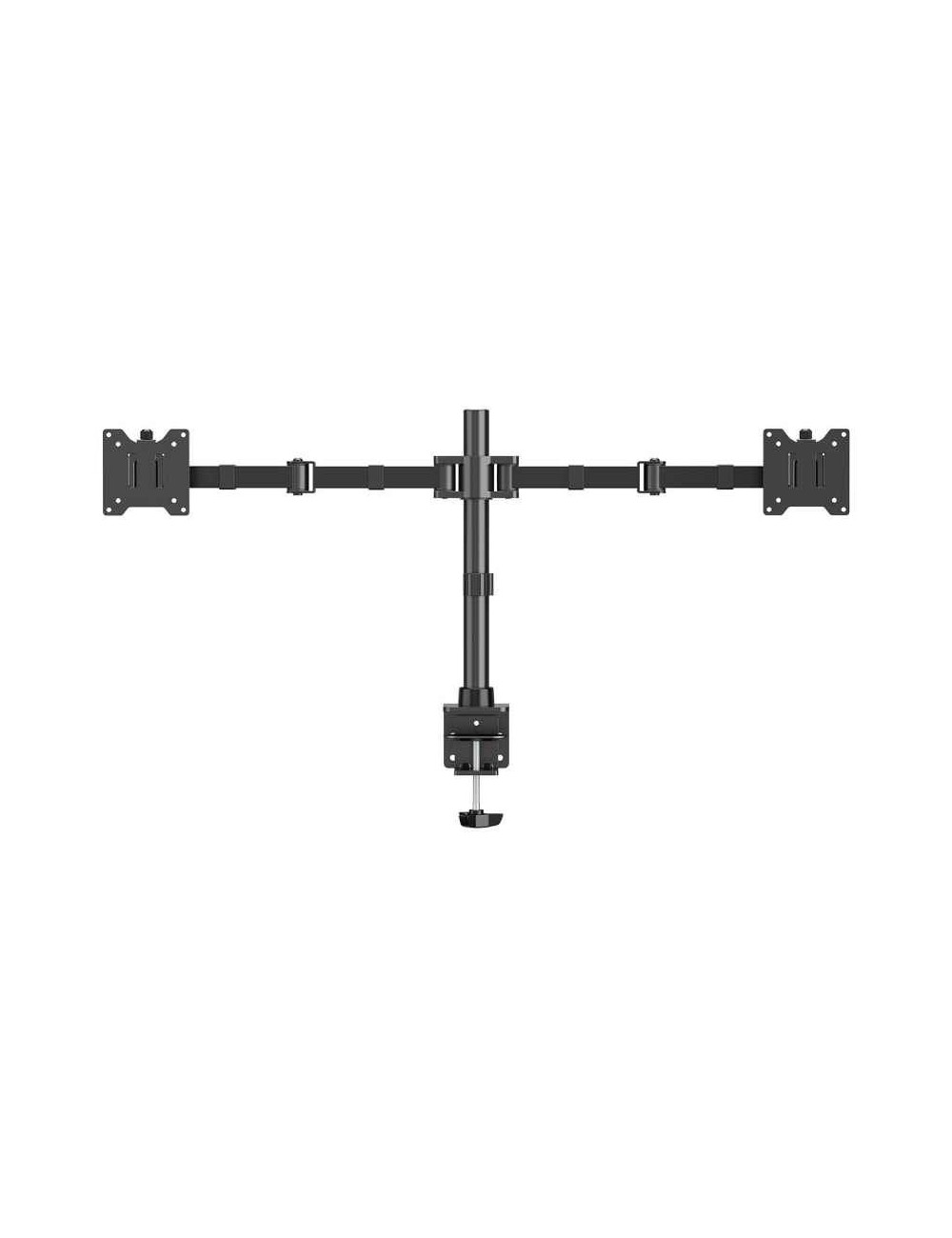 Soporte de Mesa para 2 Monitores Aisens DT35TSR-359/ Giratorio/ Inclinable/  hasta 20kg