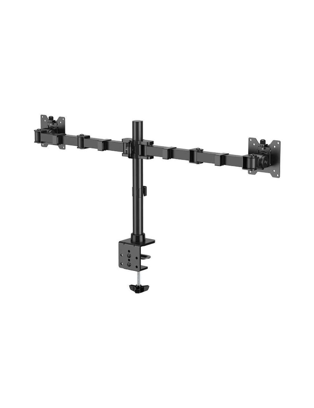 Soporte de Mesa para 2 Monitores Aisens DT35TSR-359/ Giratorio/ Inclinable/  hasta 20kg
