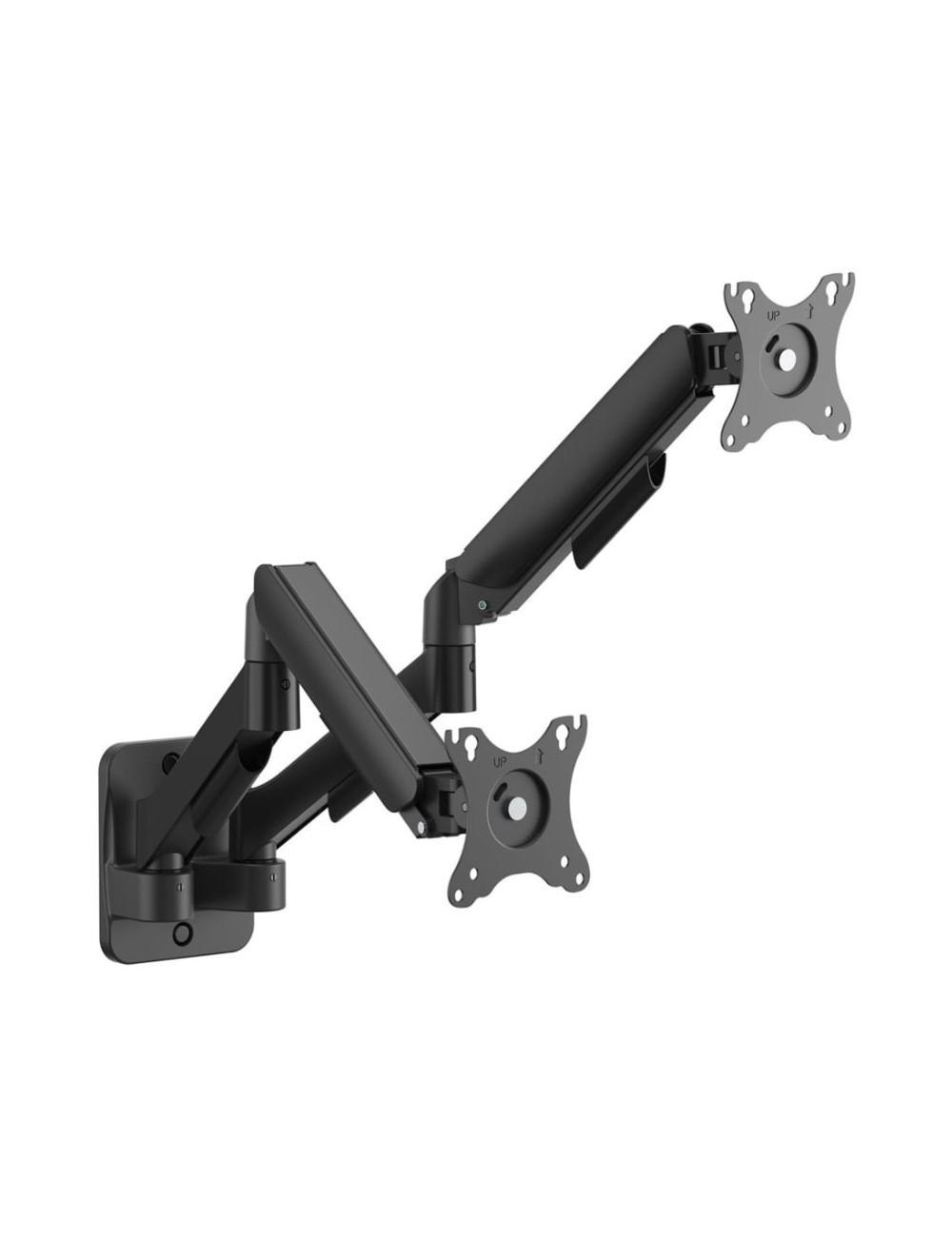 Soporte de Pared con Contrapeso para 2 Monitores o TV Aisens WT32TSR-479/ Giratorio/ Inclinable/ hasta 9kg
